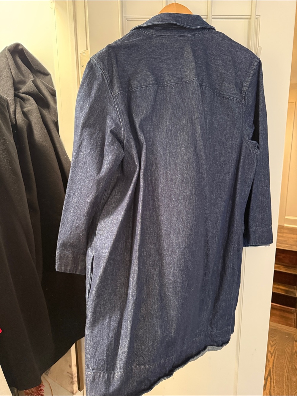 Banana Republic Indigo Denim Dress XL - Picture 6 of 8